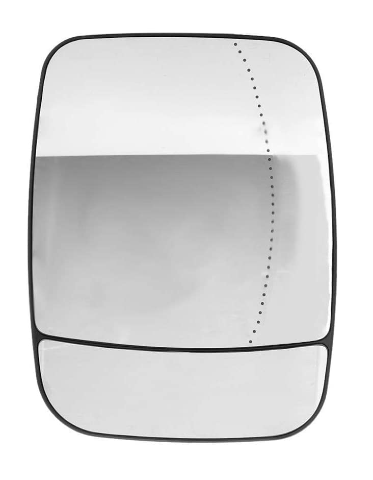 LT2CP Side Door Mirror Glass for Renault Trafic 2014 2015 2016 2017 2018 2019 2020 2021 Heated Mirror Right Hand Side UK Drivers Side