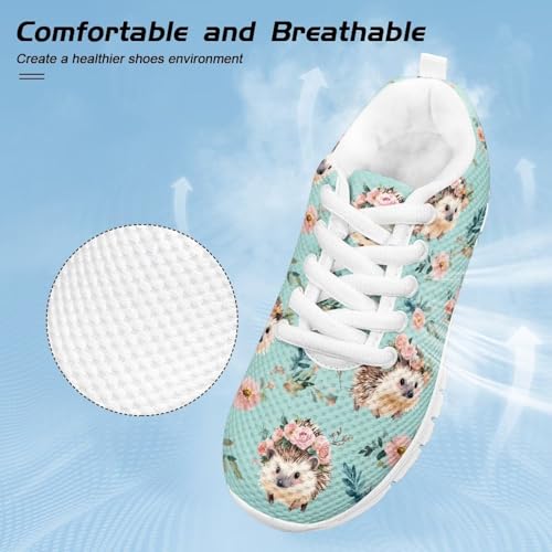 Children's Animal Sneaker Lightweight Breathable Lace-Up Shoes for Litter Kids Comfortable Anti-Skid Outdoor Tennis Sneaker for Big Kids US 11-54