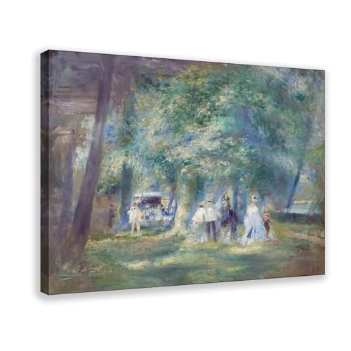 Impression sur toile Renoir pour habiller un grand mur vide de salon