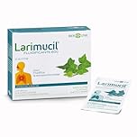 BIOS LINE Larimucil Fluidificante 600, Integratore Alimentare per le Vie Respiratorie, per Tosse e Catarro, Fluidifica le Secrezioni Bronchiali, 10 Bustine Gusto Agrumato