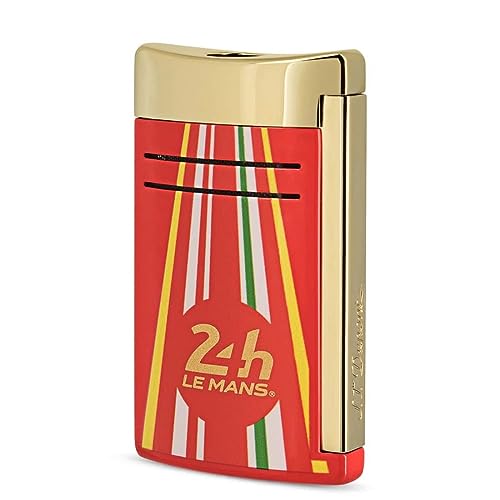 Encendedor Dupont Le Mans Rojo Oro Maxijet