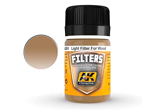 AK Weathering AK261 Light Filter for Wood (35ml)