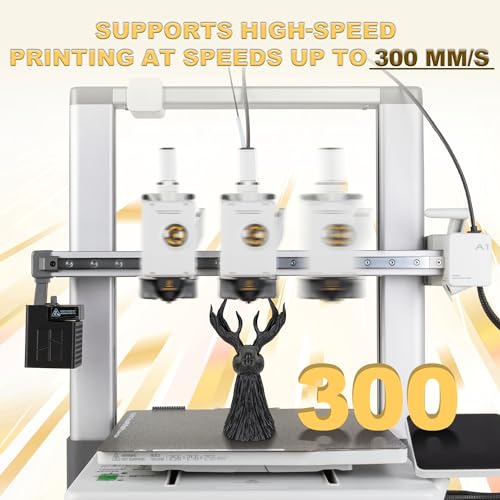 Image of TINMORRY PETG Filament 1.75, Rapid PETG-Eco 3D Printer Filament, Compatible with Bambu FDM 3D Printer, 1 KG x 4 Spools, Black