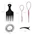 1st Choice 12 Pieces Hair Styling Comb Set Professional Styling Comb Set