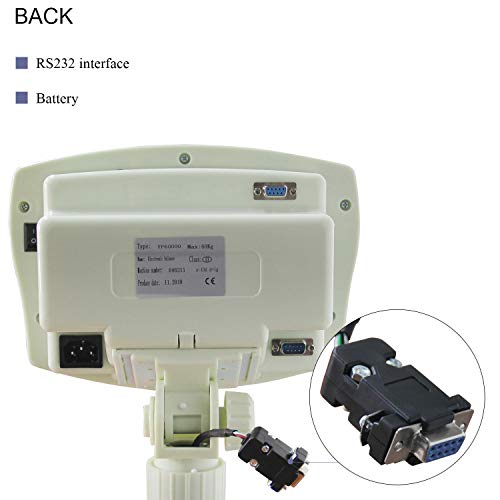 Báscula digital de plataforma BAOSHISHAN 300kg 1g miniatura 6
