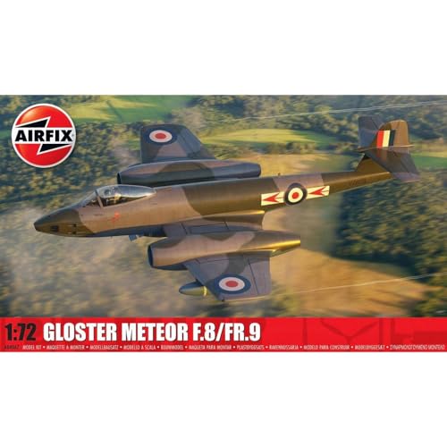 Maquette Gloster Meteor F.8FR.9 Airfix A04067 avion de chasse 1:72