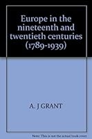 Europe in the Nineteenth and Twentieth Centuries (1789-1950), 0582482356 Book Cover