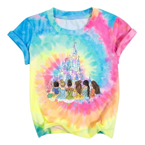 Image of Magical Shirt for Girl: Magic Kingdom Prinecess Tshirt Princess Shirts Youth Girls Cute Family Vacation Trip Tee