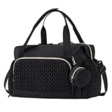 Materiale impermeabile: questa borsa fasciatoio è realizzata in nylon, facile da pulire. Il materiale resistente e impermeabile rende la pulizia facile, mantiene i tuoi oggetti mantenendo l'interno asciutto, perfetto per l'uso quotidiano.