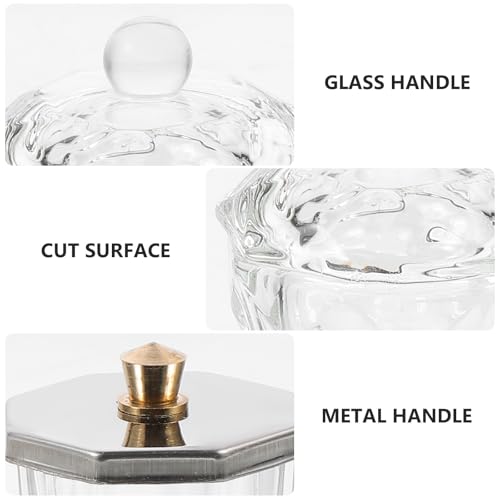2 Piezas Vasos de Cristal para Mezcla de Líquidos de Uñas miniatura 7