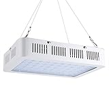  Victool Led Full Spectrum Plant Grow Light, Full Spectrum 60 LED Plant Grow Light Hydroponics Vegs Lámpara de Panel de floración, AC85-265V