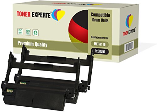 Kit 2 TONER EXPERTE MLT-R116 Tamburi compatibili per Samsung Xpress SL-M2625 M2625D M2626D M2675F M2675FN M2825 M2825DW M2825ND M2835 M2835DW M2875FD M2875FW M2875ND M2885FW (9000 pagine)