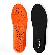 Insoles for Men and Women,Shock Absorption Cushioning Comfort Inserts, Breathable Sport Shoes Sol...