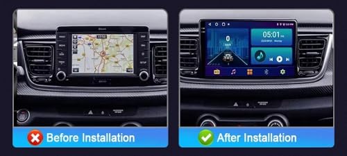 Carplay Inalámbrico en Radio GPS 2 DIN Kia Rio con 64G 2