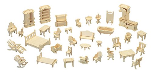 Quay Furniture Set Woodcraft Construction Kit Fsc Buy Online In