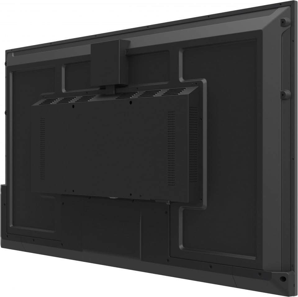 Арткы view -ныкы ViewSonic CDE9830 display, showing mounting points and connectivity panel.