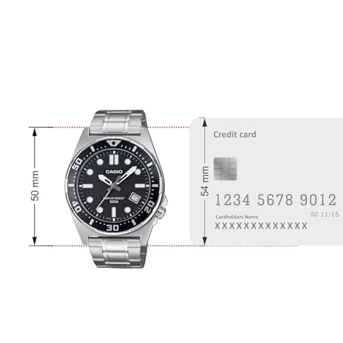 Image of Casio Enticer Men MTD-135D-1AVDF Analog Black Dial Men (A2376)