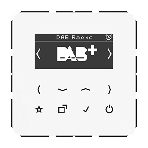 Radio DAB+ CD blanc alpin idéale pour votre cuisine ou salon moderne