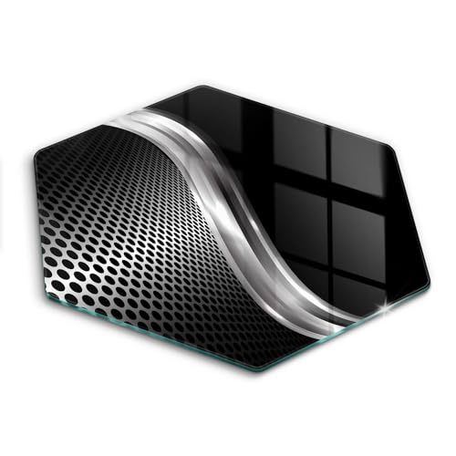Planche à découper Wallfluent 40cm hectagonale en matériau rigide durable - 2