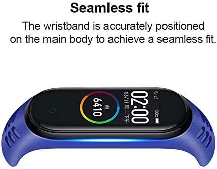 Miniatura 4 de CHAW - Correa trenzada de nailon para Xiao-mi MiBand 345, correa de repuesto deportiva