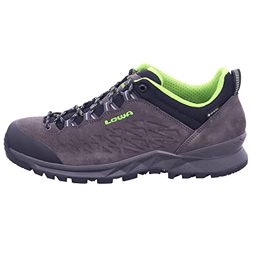 Lowa Explorer GTX Lo Herren-Wanderschuhe 44 Anthrazit/Flieder