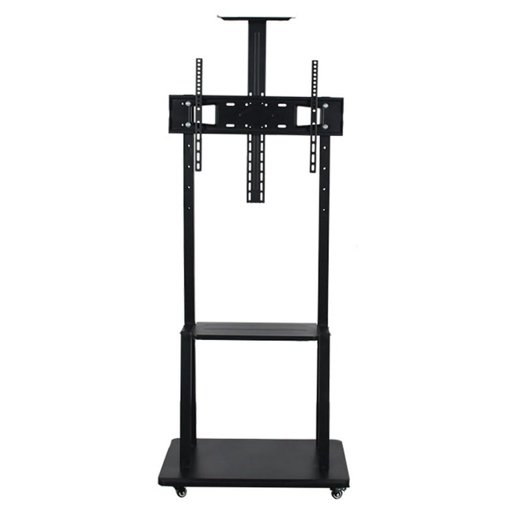 WDSOPK TV Bracket Movable TV Stand Conference TV Stand Floor Monitor Stand TV Mobile Cart TV Mount,One Color-70CMX43CMX210CM