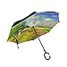 Produktbild hengpai The Summer Poppy Field Reverse Reverse Reverse Reverse Inside Out Regenschirm Cars Unigue Winddicht UV Proof Double Layer for Women