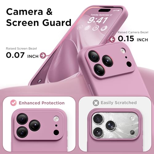 Image of GolbinBox Magnetic for iPhone 17 Pro Case, Silicone Cover, Roland Purple