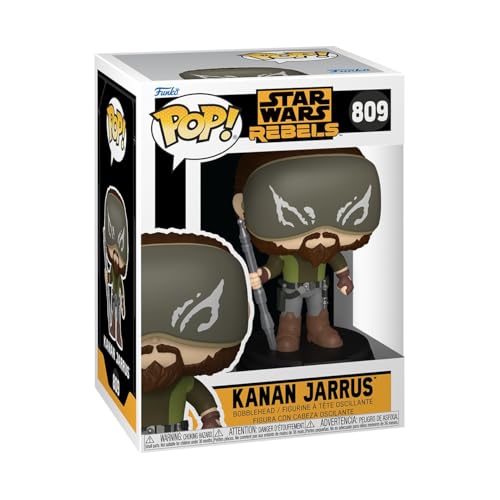 Funko Pop! Star Wars: Rebels - Kanan Jarrus - Star Wars: Rebels - Figura de Vinilo Coleccionable - Idea de Regalo - Mercancia Oficial - Juguetes para Niños y Adultos - Sci-Fi Fans
