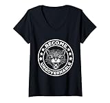 Photo Gallery donna become ungovernable cat maglietta con collo a v Photo Gallery donna become ungovernable cat maglietta con collo a v
