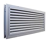 Aluminium Türlüfter 300 x 200 mm eloxiert