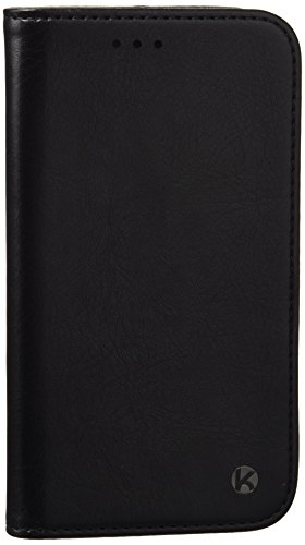 KSIX Standing Folio étui de Protection pour Samsung Galaxy Core Prime Noir