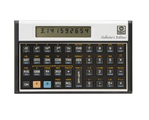 The HP 15c is a powerful problem solver. Programming capabilities include conditional and unconditional branching, subroutines, flags, and editing.