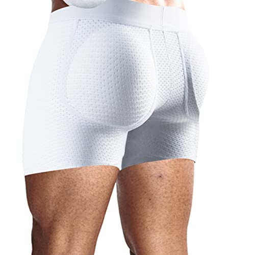 Pantalones cortos moldeadores de malla para hombre y calzoncillos bóxer de compresión 2