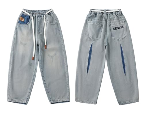 Stylish Boys Sport Pants Durable Straight Leg Design Comfortable Elastic Waist Perfect for Everyday Activities4