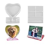 Paket beinhaltet: Herz Foto Silicilone Harz Formen Set. 1 x Harz Form Herz Resin Form 1 x Quadratische Aufbewahrungs Schachtel Bieten Sie mehr Auswahlmöglichkeiten, um Ihren unterschiedlichen Bedürfnissen gerecht zu werden. Sie und Ihre Familien werden viel Spaß daran haben, Ihr eigenes Harzhandwerk herzustellen.