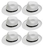 Multipack für Gruppen: Enthält 6 passende Hüte – ideal für Gruppenveranstaltungen, Junggesellenabschiede, Tanzgruppen oder koordinierte Kostümpartys