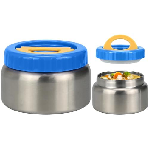 Smlper Thermobehälter für Essen 250ml/350ml Edelstahl-Kinderbehälter mit...