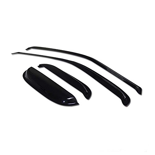 Gldifa Wind Deflector Compatible With 1997-2003 Ford F150 97-99 F250 Light Duty Super/Extended Cab Sun Rain Guard Window Visors 94808 #TOP2