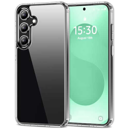 Image of HOOMIL Case for Samsung Galaxy S25 Plus, Anti-Yellowing, Clear