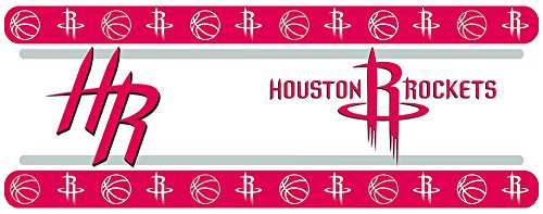NBA Houston Rockets Wall Border, 05 x 15, Multicolor