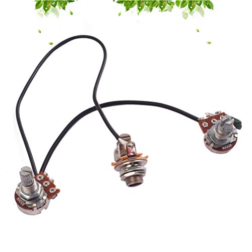 Milisten 3Pcs Kit de Harnais de Câblage de Guitare Potentiomètre de Guitare Pots à Cône Audio à Arbre Divisé avec… - Les Beatles, Paul McCartney, John Lennon, RIngo Starr, George Harrison Milisten 3Pcs Kit de Harnais de Câblage de Guitare Potentiomètre de Guitare Pots à Cône Audio à Arbre Divisé avec… – Image 4