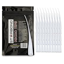 Starbond CA Glue Tips - Extension Applicator Microtips for Precision - Tapered Design for More Snug Fit 50 Pieces