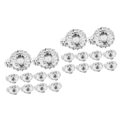 Cabilock 2 Set Supporti Per Natale Da Clip Per Portacandele Da Albero E Resistente Calore Per Decorazioni Festive E Feste Natale 10 Pezzi*2