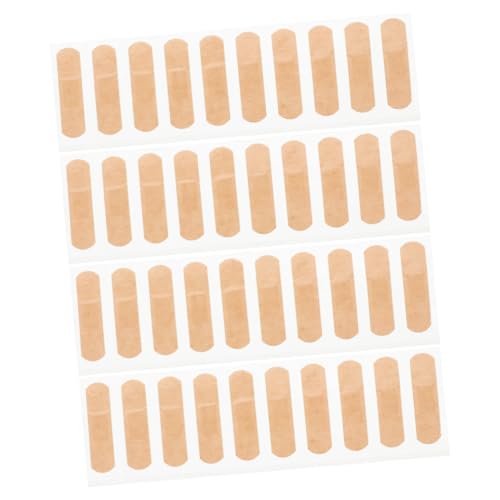 DEARMAMY 40 Piezas Vendaje de gel de silicona impermeable vendajes protector heridas tiras de cierre de piel vendas de tela impermeables envoltura de vendaje vendas de parche tela no tejida