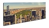 New York City - Lienzo decorativo (100 x 50 cm), diseño panorámico de Parque Central Park