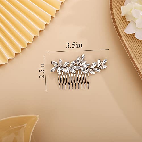 Chargances Pettine per capelli da sposa con