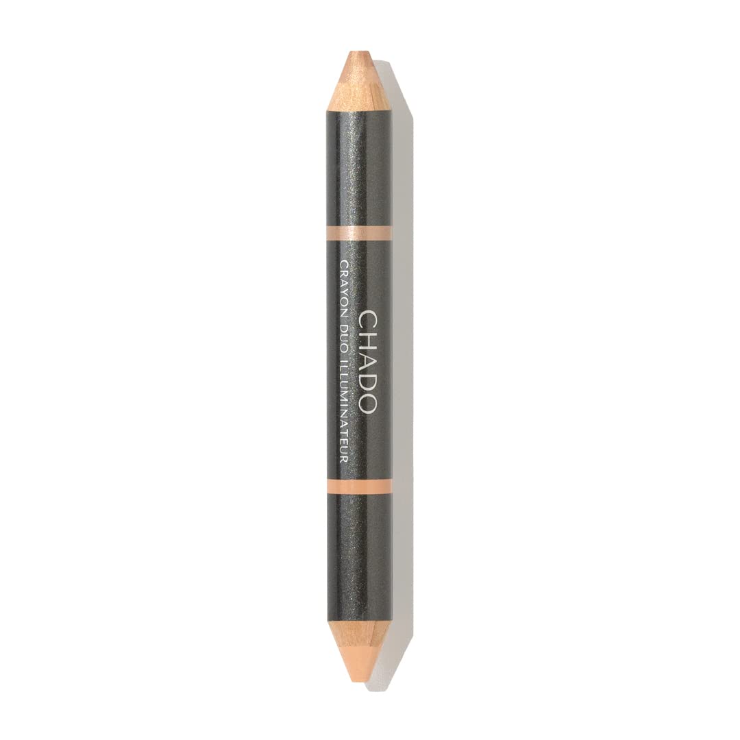 CHADO Illuminating / Correcting Duo Pencil | Lift, Highlight, and Brighten Brows | Inner Corner Eye Highlight Stick – 5 g