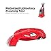 Rug Doctor Pro Motorized Upholstery Tool Attachment For Pro Deep Commercial Carpet Cleaning Machine – Dual Action Motorized Brush with Strong Suction Removes Stains, Soils & Lingering Odors,Red