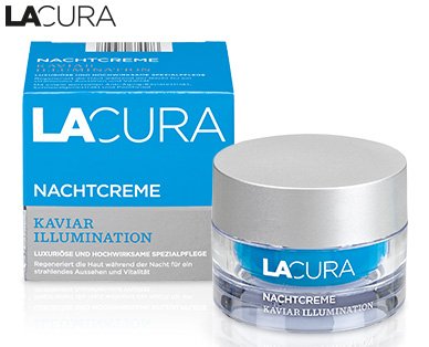 Preisvergleich Produktbild Lacura Kaviar Illumination Nachtcreme Inhalt: 50ml Luxuriöse und hochwirksame Spezialpflege für straffe und geglättete Haut.